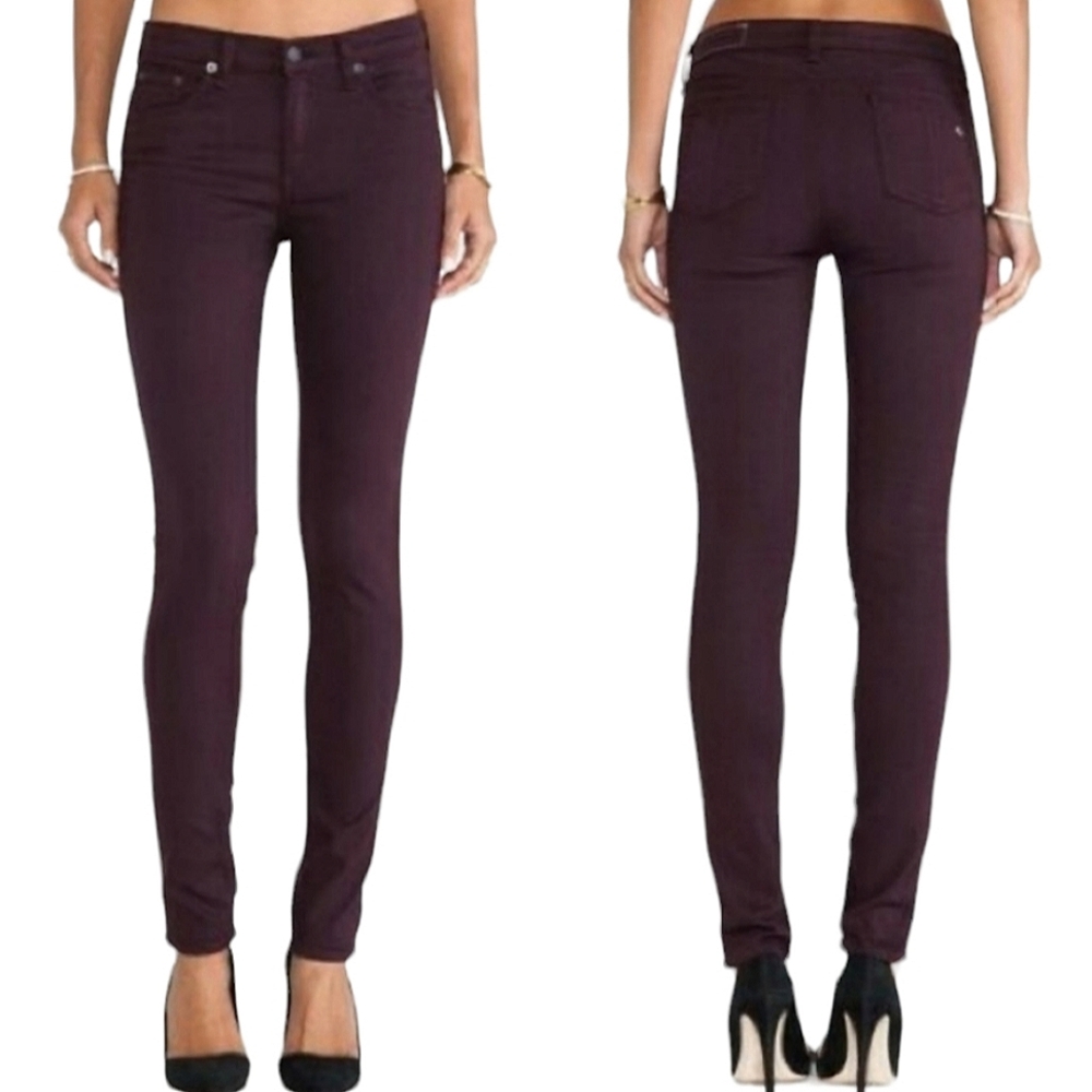 Rag & Bone Zipper Skinny Jeans